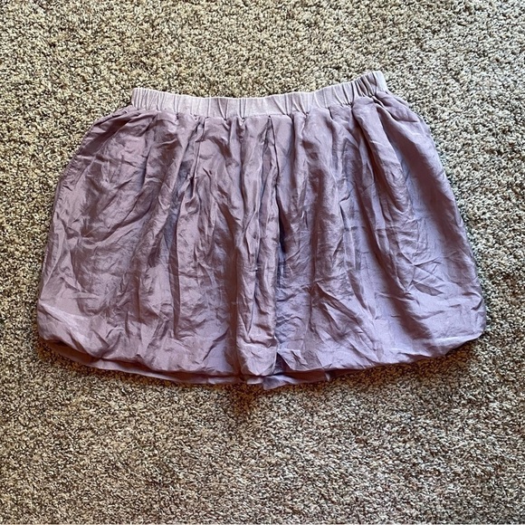 Crew Cuts Silk Bubble Skirt Dusty Rose Sz 6/7 - Picture 6 of 6